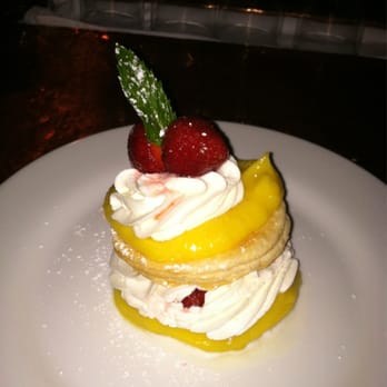 Peter Pratt's Inn - New dessert. Lemon curd cheesecake napolean! - American Near Me - Yorktown Heights, New York Peter Pratt's Inn - New dessert. Lemon curd cheesecake napolean! - American Near Me - Yorktown Heights, New York