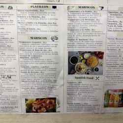 New menu April 30th 2026