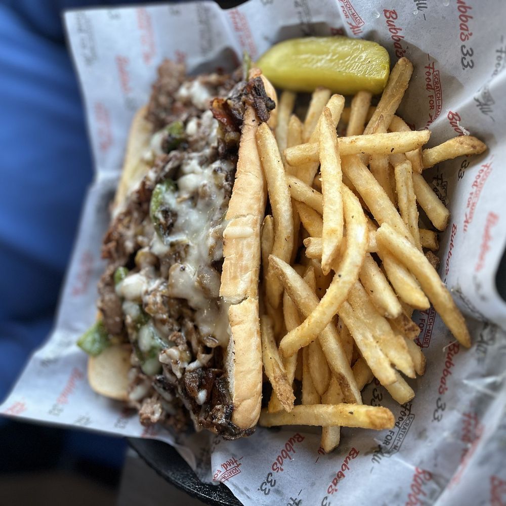 Bubba's 33 - Philly cheesesteak - American Near Me - Tempe, Arizona