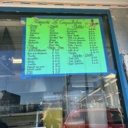 La Conquistadora Restaurant - Menu