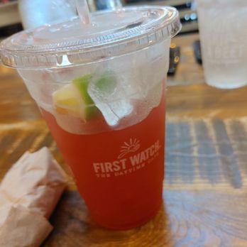 First Watch - Pomergranate pear punch! - Breakfast & Brunch Near Me - Tampa, Florida First Watch - Pomergranate pear punch! - Breakfast & Brunch Near Me - Tampa, Florida
