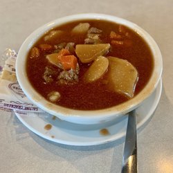 Schulz's Restaurant - Bowl of beef goulash soup