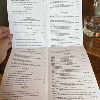 Bravas Bar de Tapas - Menu - Spanish Near Me - Healdsburg, California