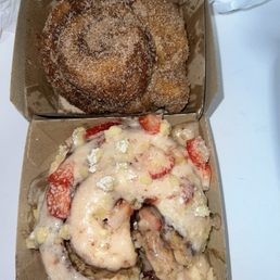 Top: Churro Roll Bottom: Strawberry Shortbread