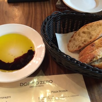 Doppio Zero Mountain View - Free bread with olive oil & balsamic - Pizza Near Me - Mountain View, California Doppio Zero Mountain View - Free bread with olive oil & balsamic - Pizza Near Me - Mountain View, California