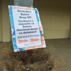 Sacramento County Voter Registration & Elections - Drive thru Ballot Drop Box!!