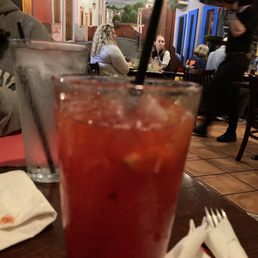 Strawberry Margarita What happened to the nice Margarita glasses? Oh well still tastes good! Strawberry Margarita What happened to the nice Margarita glasses? Oh well still tastes good!