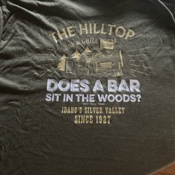 The Kingston Hilltop - The back of their T-Shirts