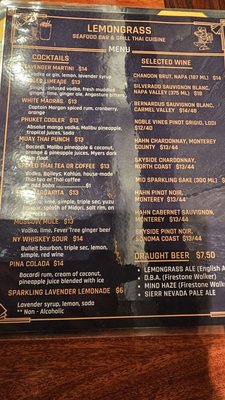 Menu photo 1 Lemongrass Moss Landing, CA Menu photo 1 Lemongrass Moss Landing, CA