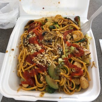 BB Mongolian BBQ - My veggie plate - Mongolian Near Me - Cypress, California