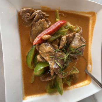 Dara Thai - Braised beef Penang curry - Thai Near Me - Belmont, California