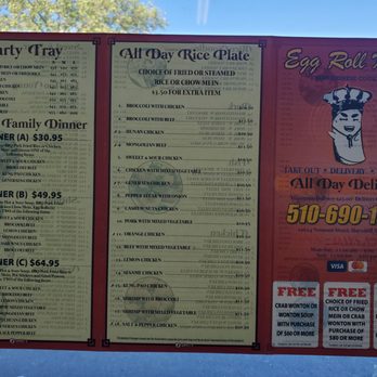 Egg Roll King - Menu - Chinese Near Me - Hayward, California