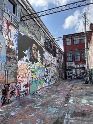 Graffiti Alley by null
