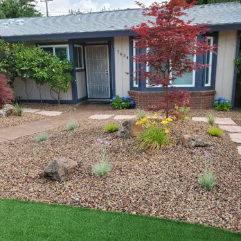 Creative Landscape Service - the front yard of a home - Landscaping Near Me - Sacramento, California
