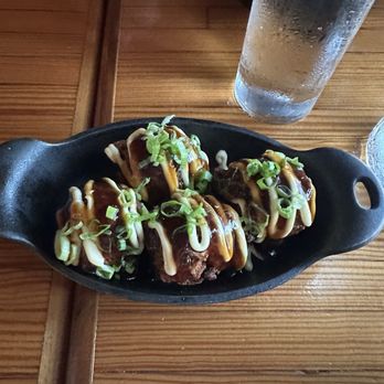 Dashi - Takoyaki Hushpuppies Plate - Ramen Near Me - Durham, North Carolina Dashi - Takoyaki Hushpuppies Plate - Ramen Near Me - Durham, North Carolina