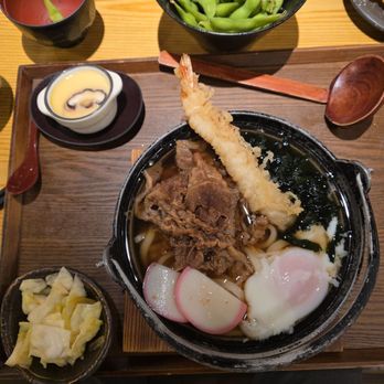 Tendon Kohaku - Kohaku Dashi Broth Udon - Japanese Near Me - Bellevue, Washington Tendon Kohaku - Kohaku Dashi Broth Udon - Japanese Near Me - Bellevue, Washington