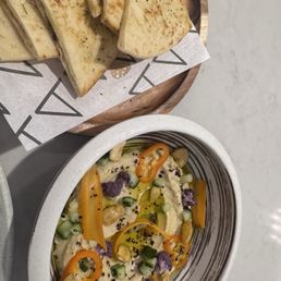 Parsley Root & Feta Hummus