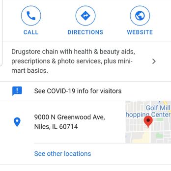 Walgreens - the location of walgreens - Drugstores Near Me - Niles, Illinois