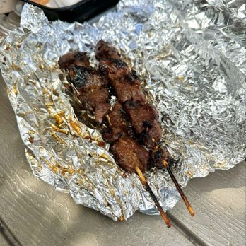 The Hibachi - Carne Asada Skewers - 5/5, I think about these skewers everyday - Seafood Markets Near Me - Kailua, Hawaii