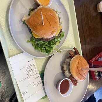 Wahlburgers - Double cheese burger and bacon burger - Burgers Near Me - Burlingame, California Wahlburgers - Double cheese burger and bacon burger - Burgers Near Me - Burlingame, California