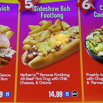 Krusty Burger - Menu - Burgers Near Me - Universal City, California