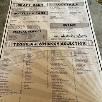 Bakersfield DET - Drinks menu - Tacos Near Me - Detroit, Michigan Bakersfield DET - Drinks menu - Tacos Near Me - Detroit, Michigan