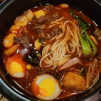 Revolution Chinese - Golden sour soup again, with a different tint to it - Bars Near Me - Rochester, New York