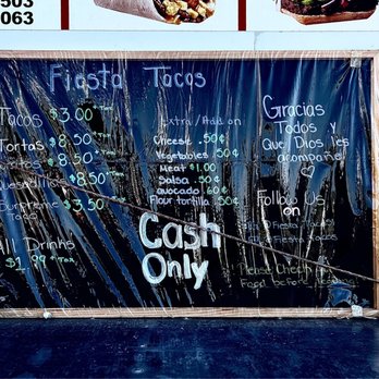 Fiesta Tacos - Fiesta Tacos Pricing Menu - Food Trucks Near Me - Brownsburg, Indiana Fiesta Tacos - Fiesta Tacos Pricing Menu - Food Trucks Near Me - Brownsburg, Indiana