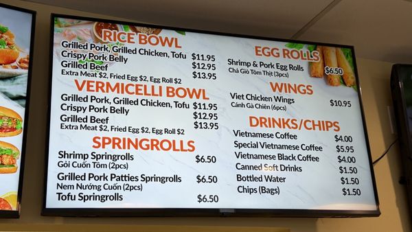 Menu photo 7 Banh Mi Land Lynnwood, WA