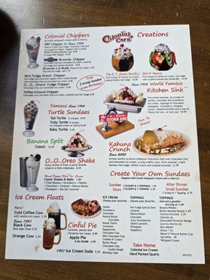 Menu photo 3 Colonial Cafe Saint Charles, IL