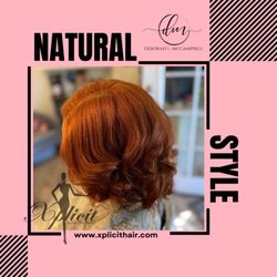 Xplicit Hair & Nail Studio - Hair color on pressed hair