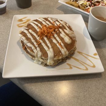 Krave - Carrot Cake Pancakes - New American Near Me - Lapeer, Michigan Krave - Carrot Cake Pancakes - New American Near Me - Lapeer, Michigan
