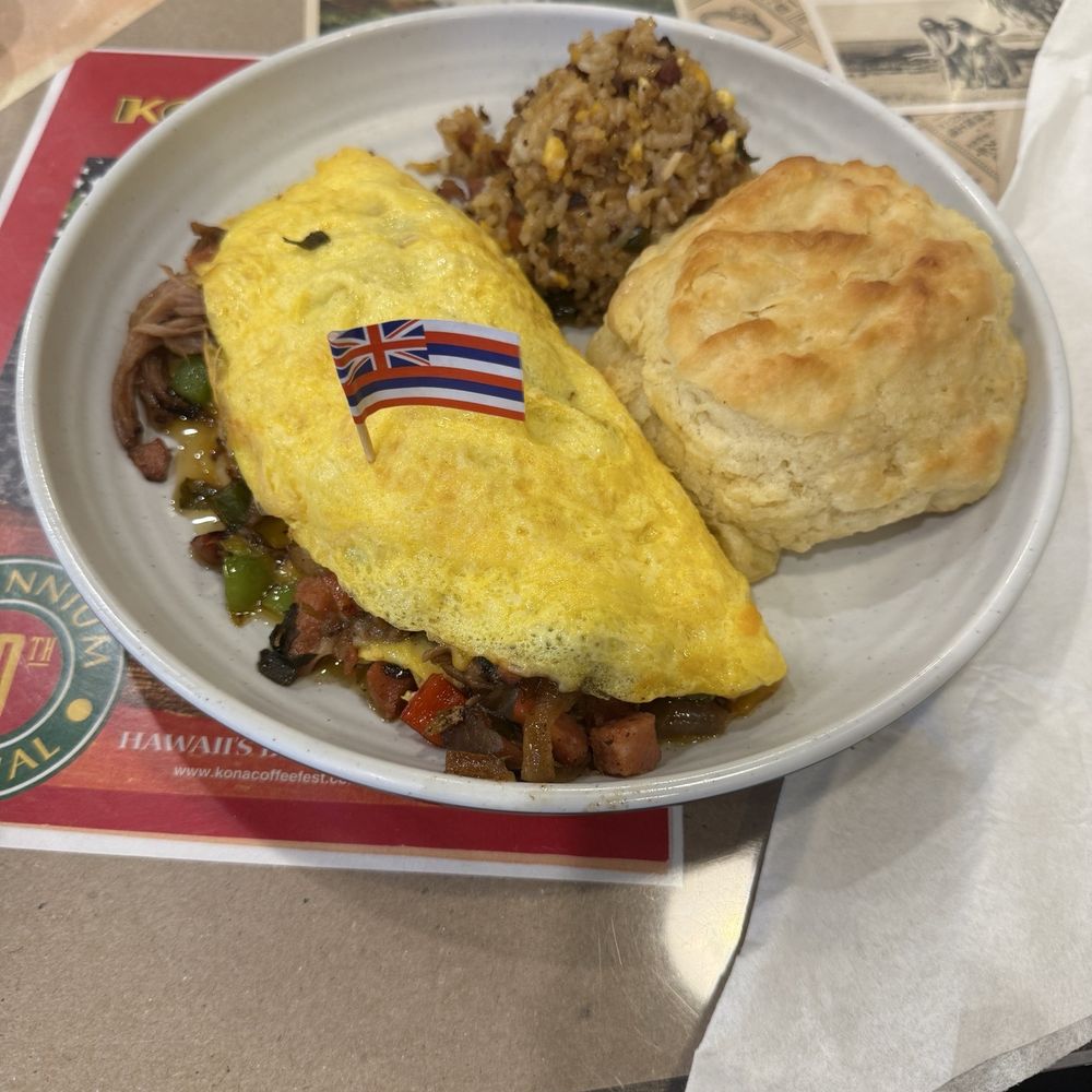 Meat omelette