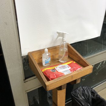 Ray's Wine & Spirits - Hand sanitizer station outside the entrance - Beer, Wine & Spirits Near Me - Wauwatosa, Wisconsin