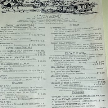 Cabbage Key - The Menu - Coffee & Tea Near Me - Pineland, Florida Cabbage Key - The Menu - Coffee & Tea Near Me - Pineland, Florida
