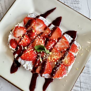 Rooted Cafe & Catering - Strawberries & Cream Toast - Caterers Near Me - Austin, Texas Rooted Cafe & Catering - Strawberries & Cream Toast - Caterers Near Me - Austin, Texas