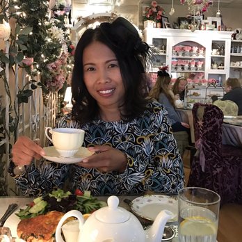 English Rose Tea Room - Enjoy the jasmine tea and quiche of the day. - British Near Me - Carefree, Arizona