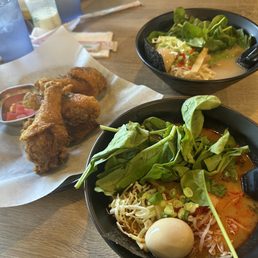 Chicken and ramen Chicken and ramen