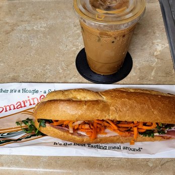 Banh Mi & Rolls - #1. Combination Sandwich, and Viet Iced Café. - Vietnamese Near Me - San Francisco, California