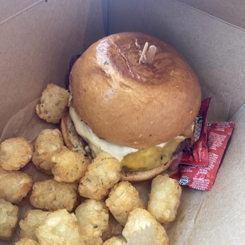 Buzz & Bites - The Cowboy Burger - Coffee & Tea Near Me - Houston, Texas