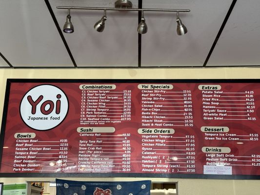 Menu photo 1 Yoi Reedley, CA
