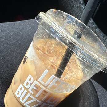Better Buzz Coffee Vista Commons - Iced pumpkin latte - Coffee & Tea Near Me - Vista, California