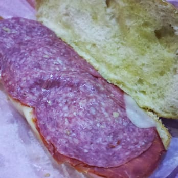 Roma Market - The sandwich: imported salami, mortadella, prosciutto, and provolone on an Italian roll drizzled with imported olive oil. - Delis Near Me - Pasadena, California Roma Market - The sandwich: imported salami, mortadella, prosciutto, and provolone on an Italian roll drizzled with imported olive oil. - Delis Near Me - Pasadena, California