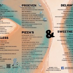 Goed Proeven - Die Karte - The Menu