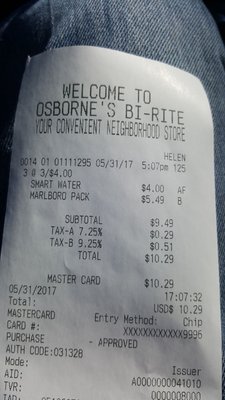 Osborne's Bi-Rite by null