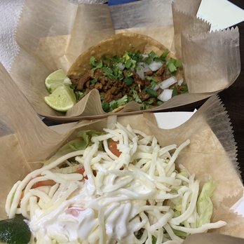 La Torta Loca - Steak taco & chicken supreme taco. - Mexican Near Me - Florence, Kentucky