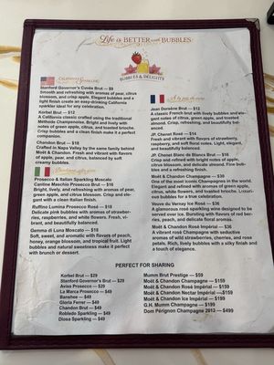 Menu photo 5 Bubbles & Delights Café Petaluma, CA