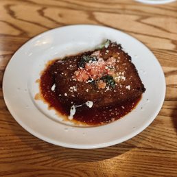 Fried mozzarella Fried mozzarella