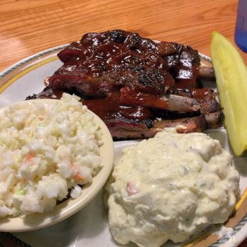 K & M Bar-B-Q - Ribs with two sides - Barbeque Near Me - Spring Hill, Kansas K & M Bar-B-Q - Ribs with two sides - Barbeque Near Me - Spring Hill, Kansas