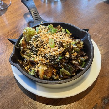 The Woodbury - Brussels sprouts - New American Near Me - Columbus, Ohio